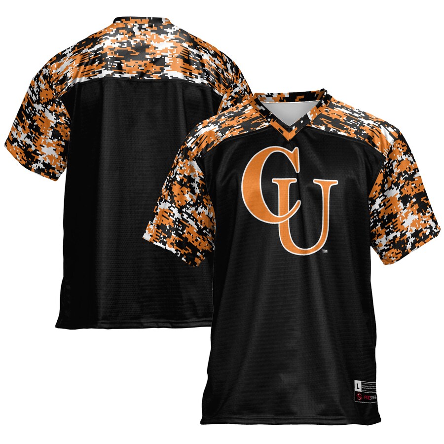 Men's GameDay Greats Black Campbell Fighting Camels Football Jersey