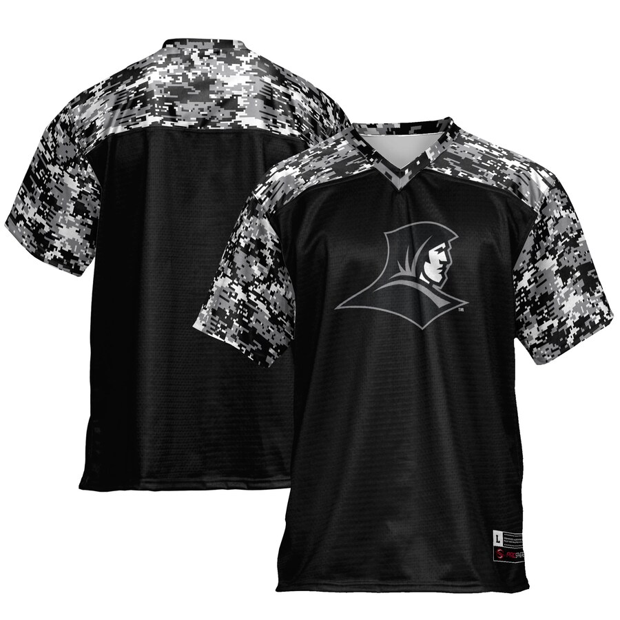 Men's GameDay Greats Black Providence Friars Camo Football Jersey
