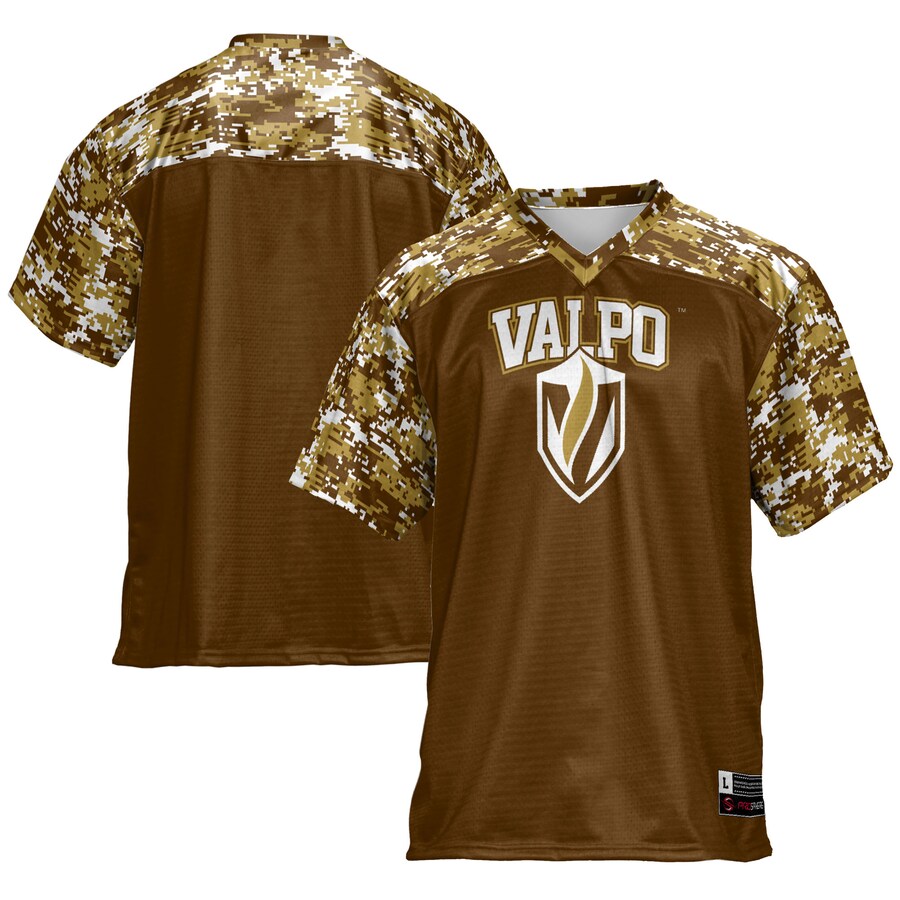 Men's GameDay Greats Brown Valparaiso University Football Jersey