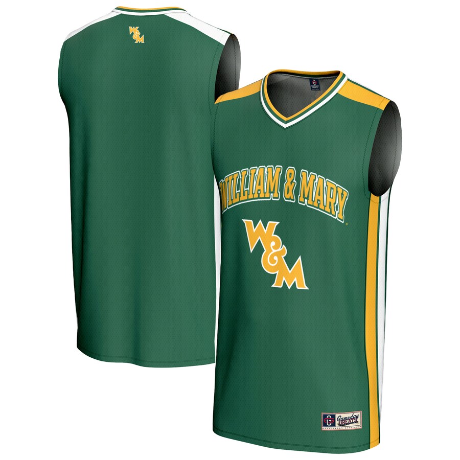 Men's GameDay Greats Green William & Mary Tribe Basketball Jersey