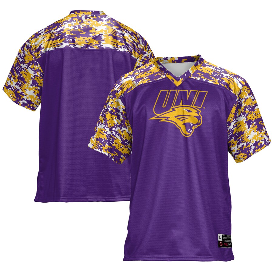 Men's GameDay Greats Purple Northern Iowa Panthers Football Jersey