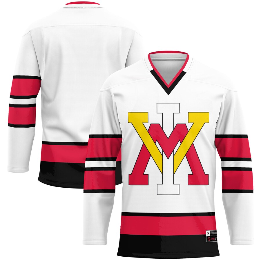 Men's GameDay Greats White Virginia Military Institute Keydets Hockey Jersey