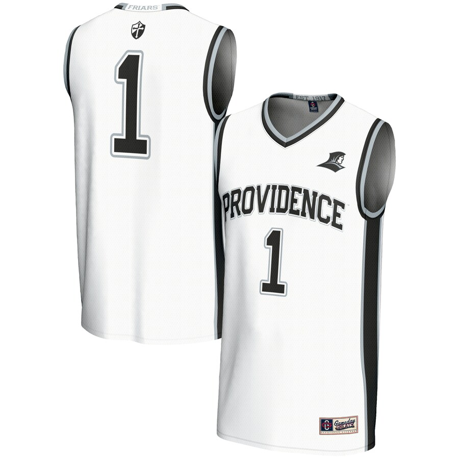 Unisex GameDay Greats #1 White Providence Friars Lightweight Basketball Jersey