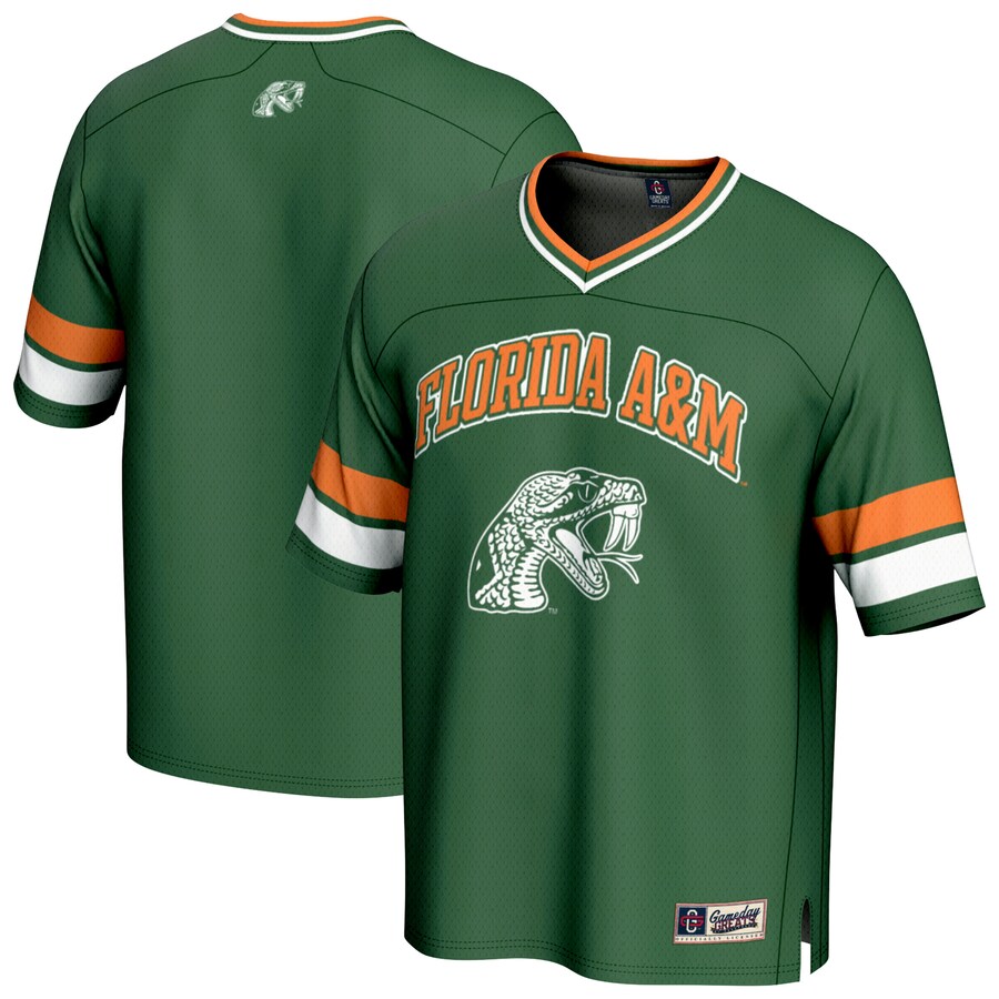 Unisex GameDay Greats Green Florida A&M Rattlers Spirit Football Jersey