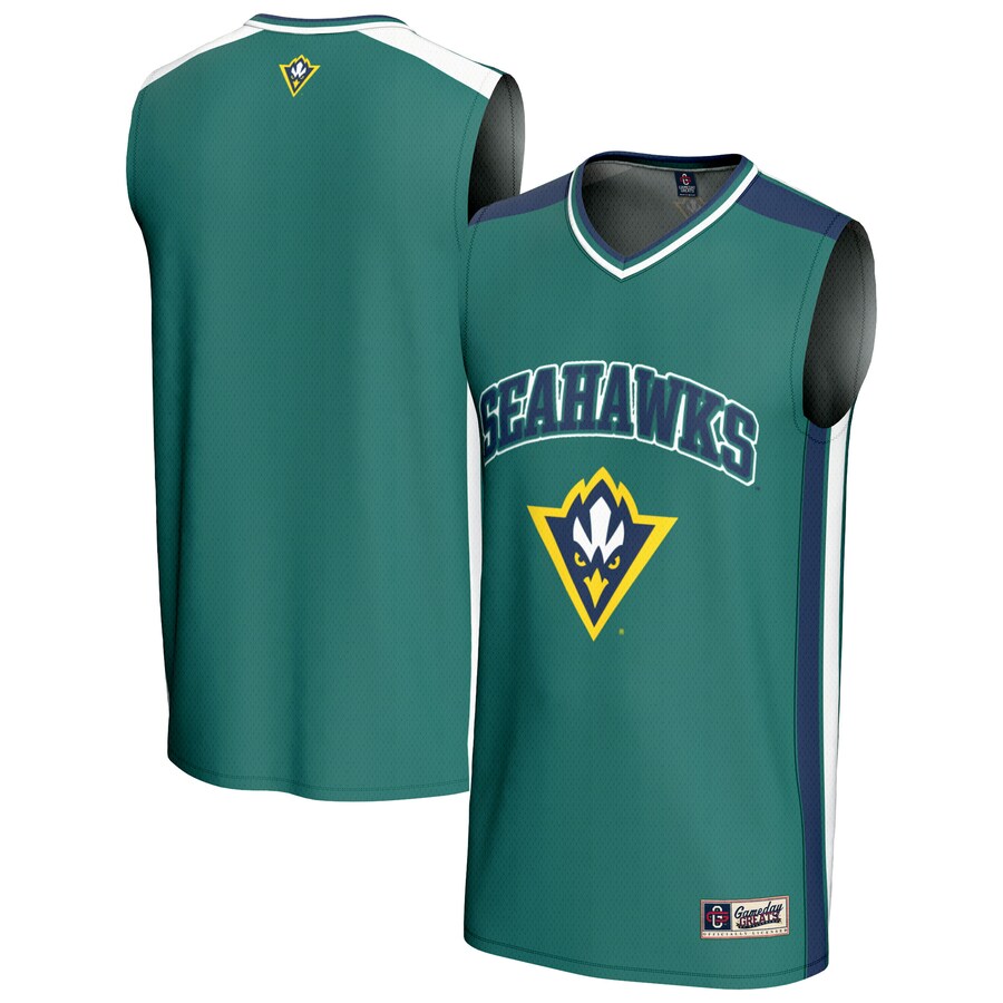 Youth GameDay Greats Teal UNC Wilmington Seahawks Basketball Jersey