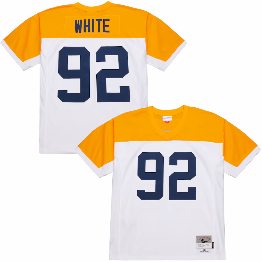 Men's Green Bay Packers Reggie White Mitchell & Ness White 1994 Legacy Replica Jersey