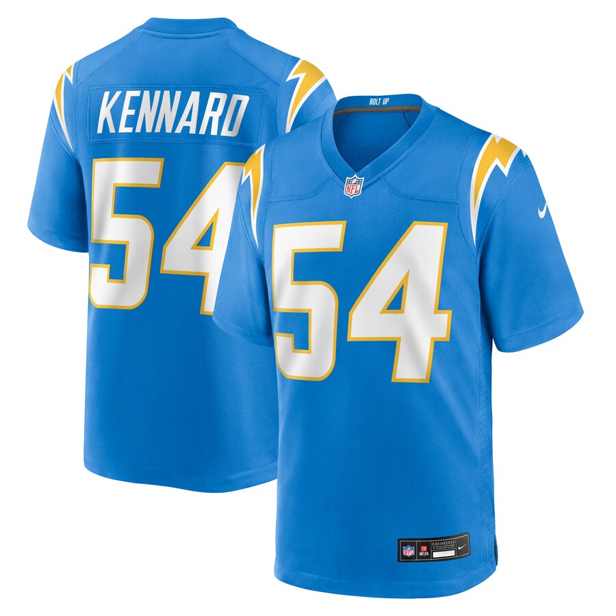Men's Los Angeles Chargers Kyle Kennard Nike Powder Blue Team Game Jersey