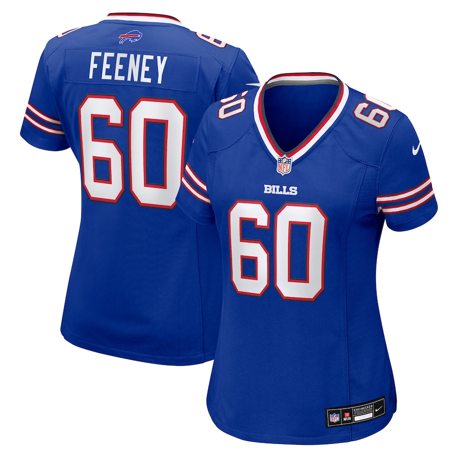 Women's Buffalo Bills Dan Feeney Nike Royal Team Game Jersey