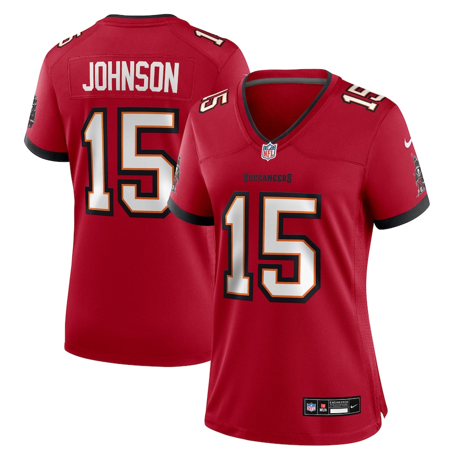 Women's Tampa Bay Buccaneers Tez Johnson Nike Red Team Game Jersey