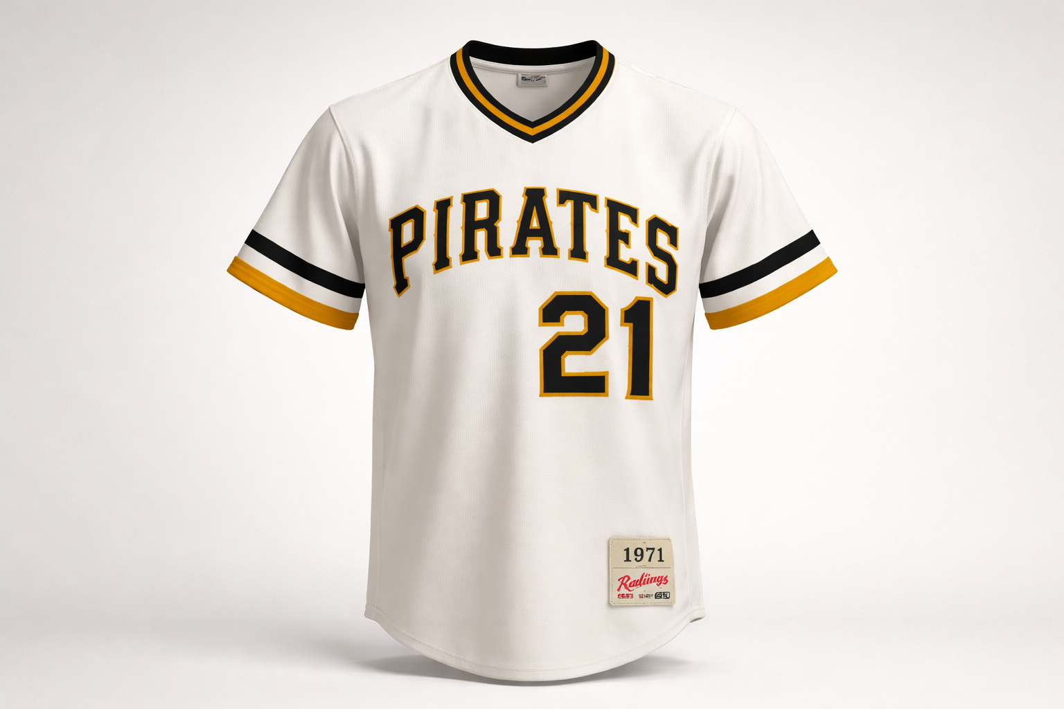 Roberto Clemente Jersey: A Guide to the Pirates Legend 2 Retro Roberto Clemente Pittsburgh Pirates #21 jersey in black and gold