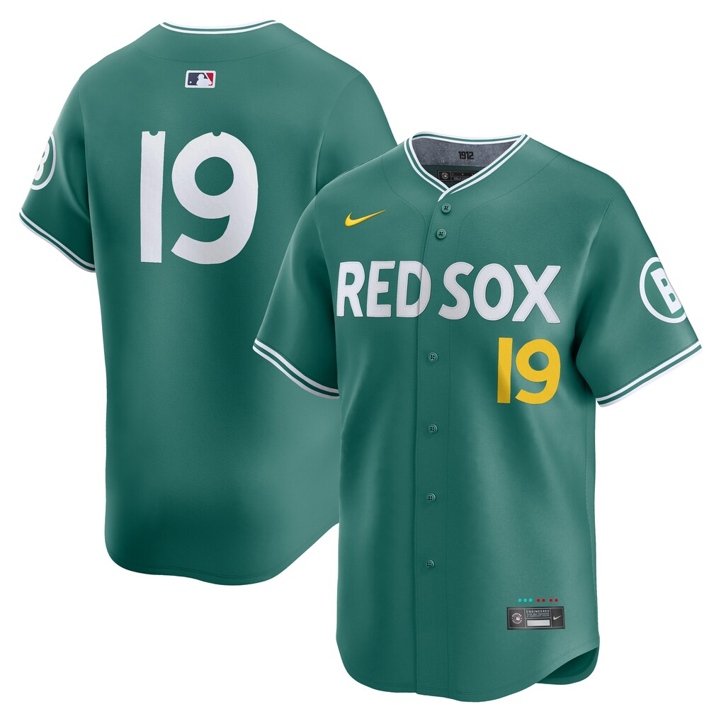 Boston Red Sox Roman Anthony Nike Green City Connect Stitched Limited Baseball Jersey