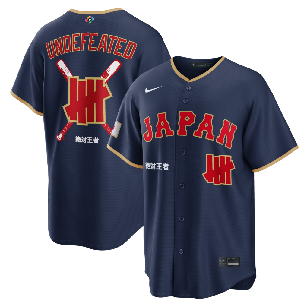 Japan Baseball Nike Undefeated Navy 2026 World Baseball Classic Stitched Stadium Jersey