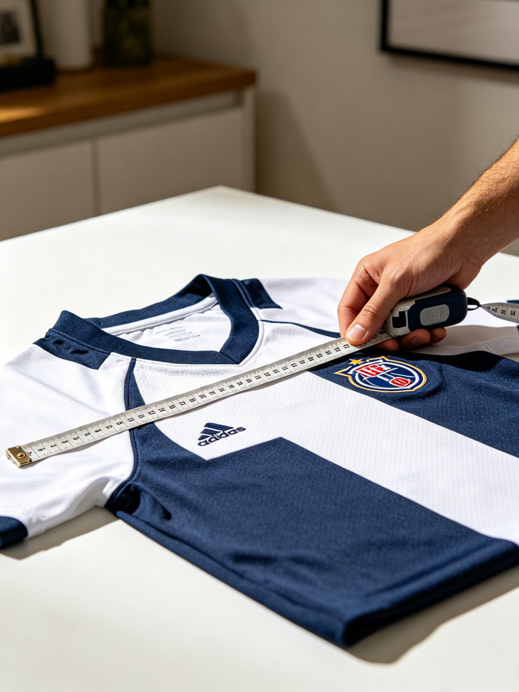 Measuring for a perfect jersey fit
