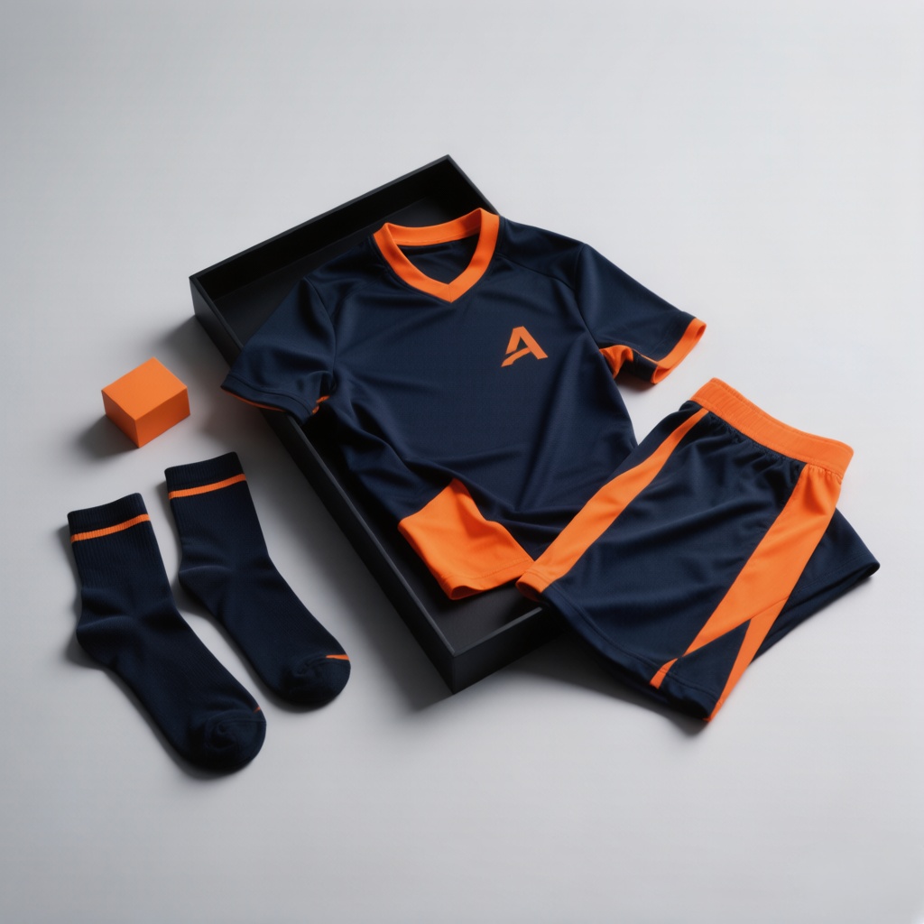 Latest sports gear with minimalist design