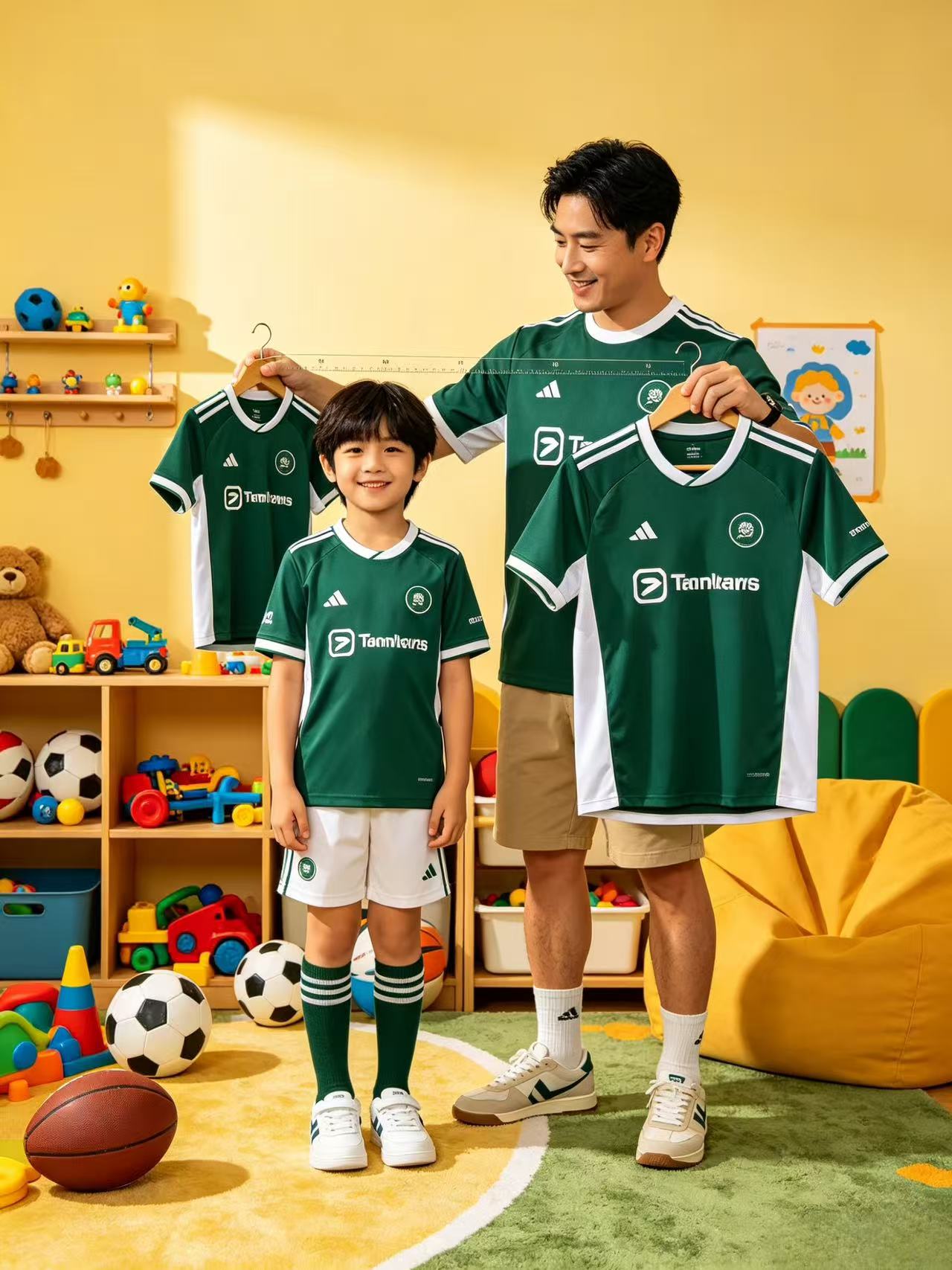 Sizing guide for youth jerseys