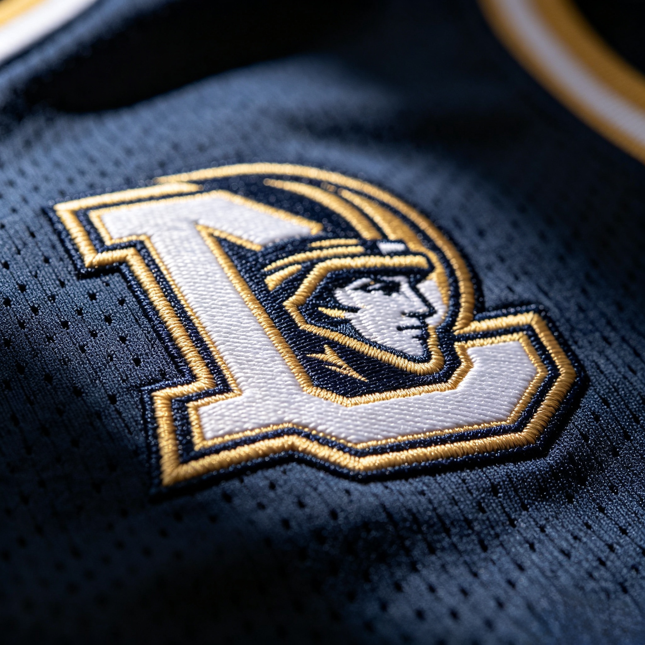 High quality stitched NCAA logo