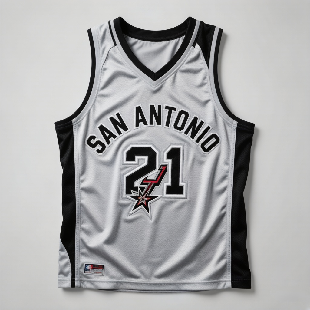 San Antonio Spurs Jersey: Silver & Black Style and Fan Guide 2 Authentic San Antonio Spurs jersey