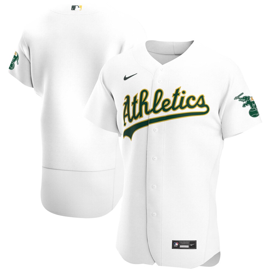 Men's Athletics Nike White Home Authentic Team Jersey