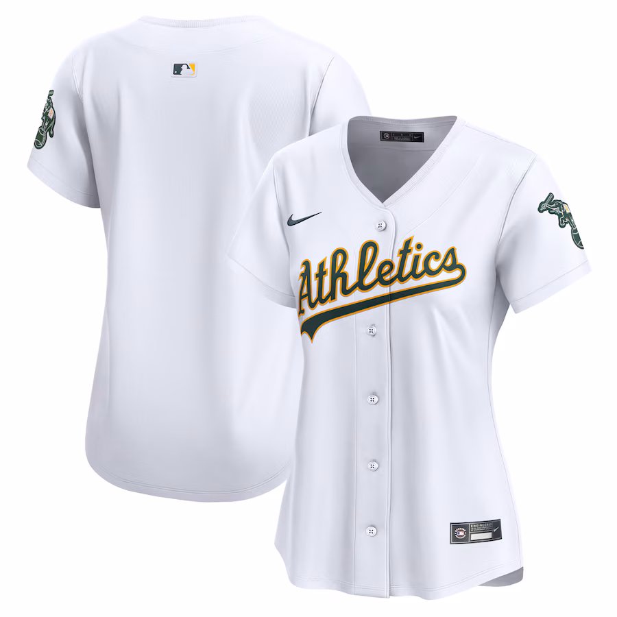 Women's Athletics Nike White Home Limited Jersey