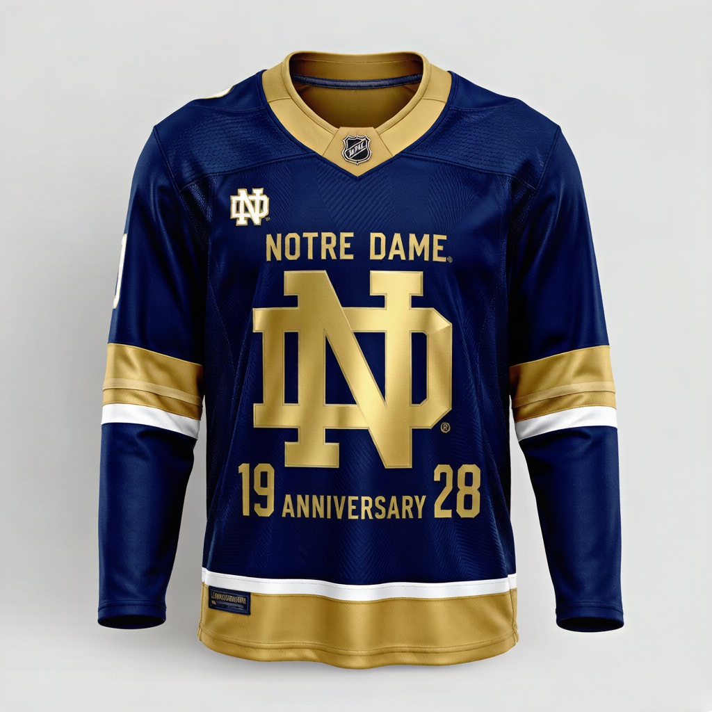Notre Dame Hockey Jerseys: The Ultimate Special Edition Guide 2 Authentic Notre Dame hockey jersey