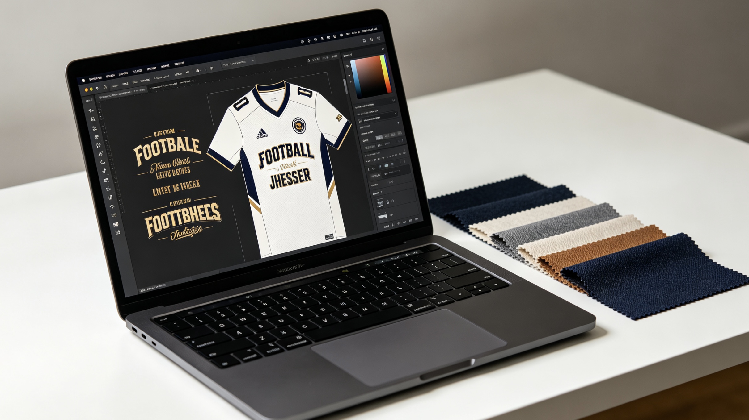 Designing a custom NFL retro jersey